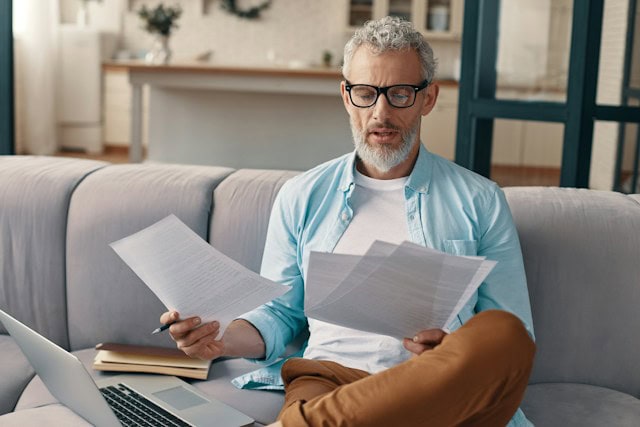 man carefully researching and evaluating a rehab questions to ask a rehab1